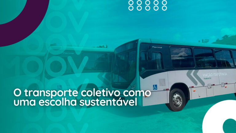 O transporte coletivo como uma escolha sustentável